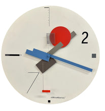 Load image into Gallery viewer, Post Modern Art Time Wall Clock designed by Nicolai Canetti, 1984