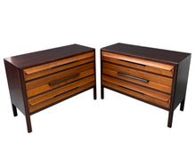Load image into Gallery viewer, Edward Wormley for Dunbar Furniture Model #5911 Gentleman’s Chests, a Pair Original Finis