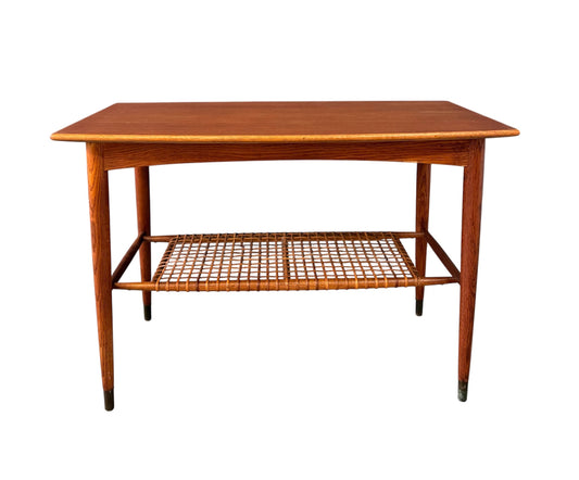 Folke Ohlsson For DUX 2-Tiered Side Table Mid Century