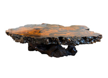 Load image into Gallery viewer, 1970s Organic Burl Wood Live Edge Coffee Table with Sculptural Root Base