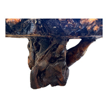 Load image into Gallery viewer, 1970s Organic Burl Wood Live Edge Coffee Table with Sculptural Root Base