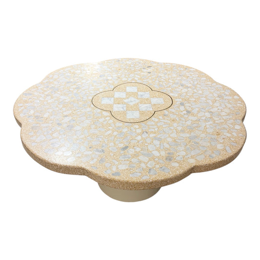 Vintage Harvey Probber Terrazzo and Marble Mosaic Coffee Table Mid Century