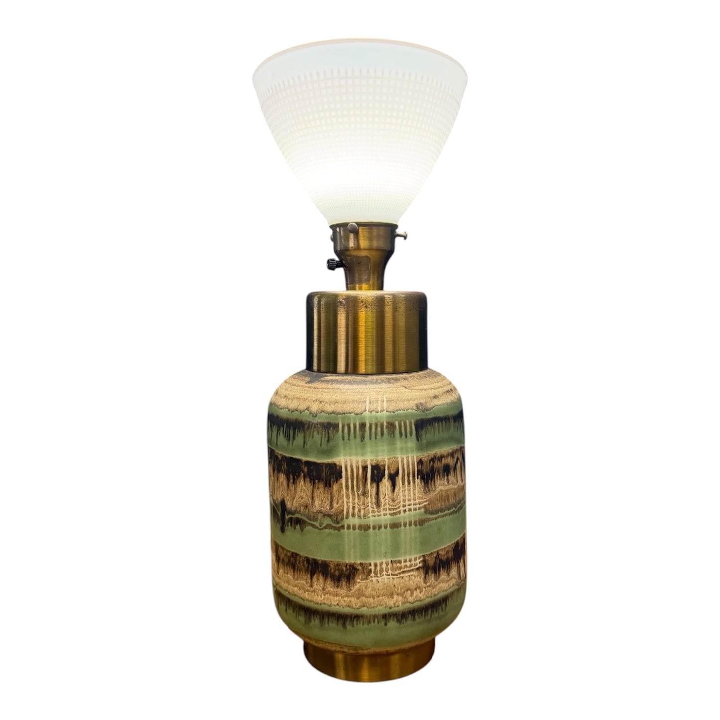 Studio Pottery Table Lamp, Attributed to Marianna von Allesch / Design Technics