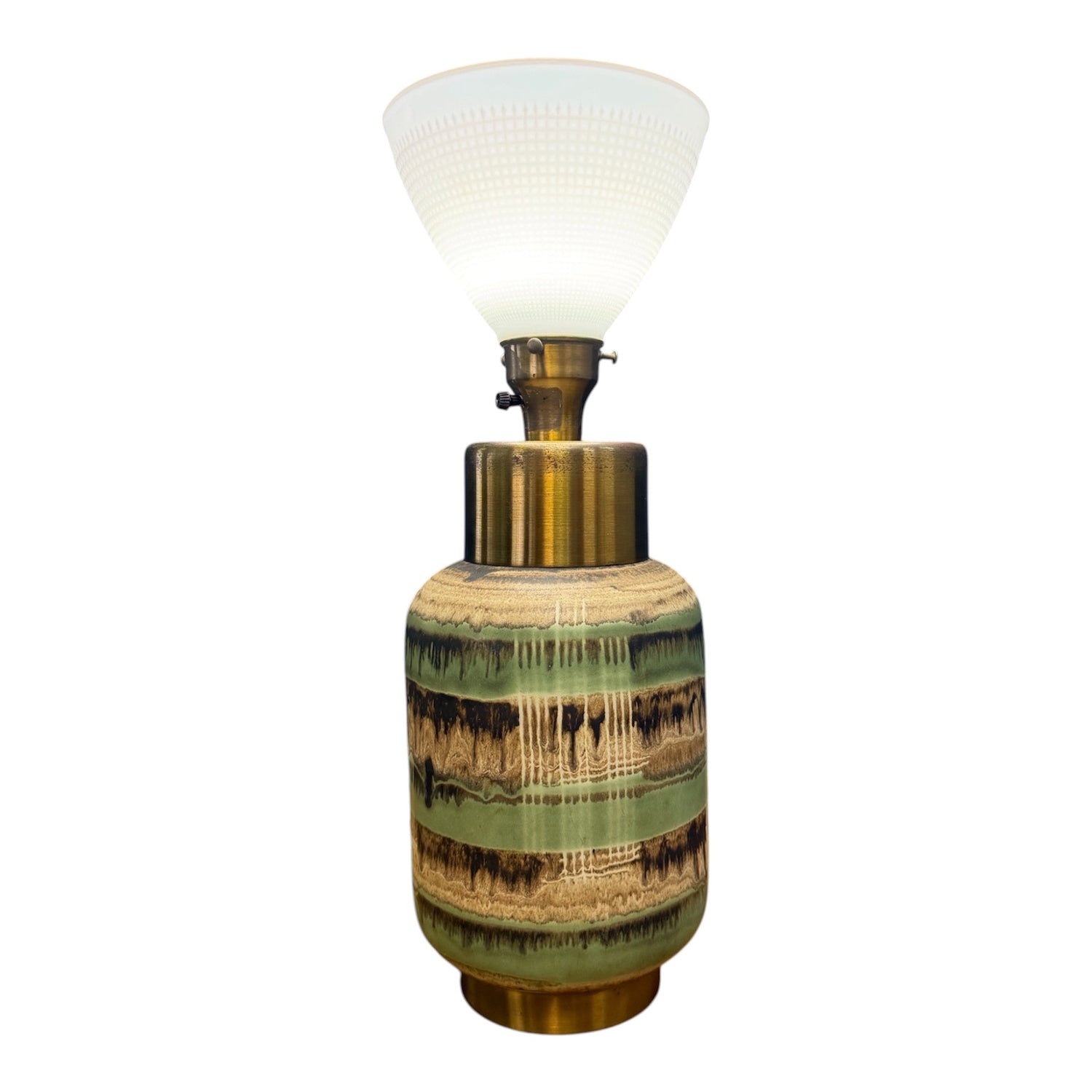 Studio Pottery Table Lamp, Attributed to Marianna von Allesch / Design Technics