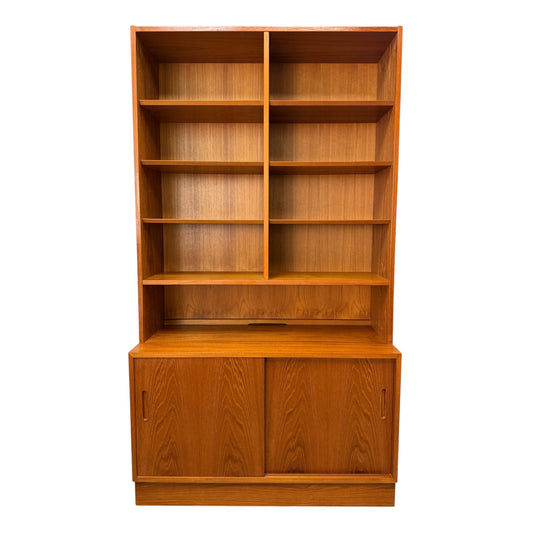Danish Modern Teak Bookcase Cabinet by Hundevad & Co., Denmark, 1990s