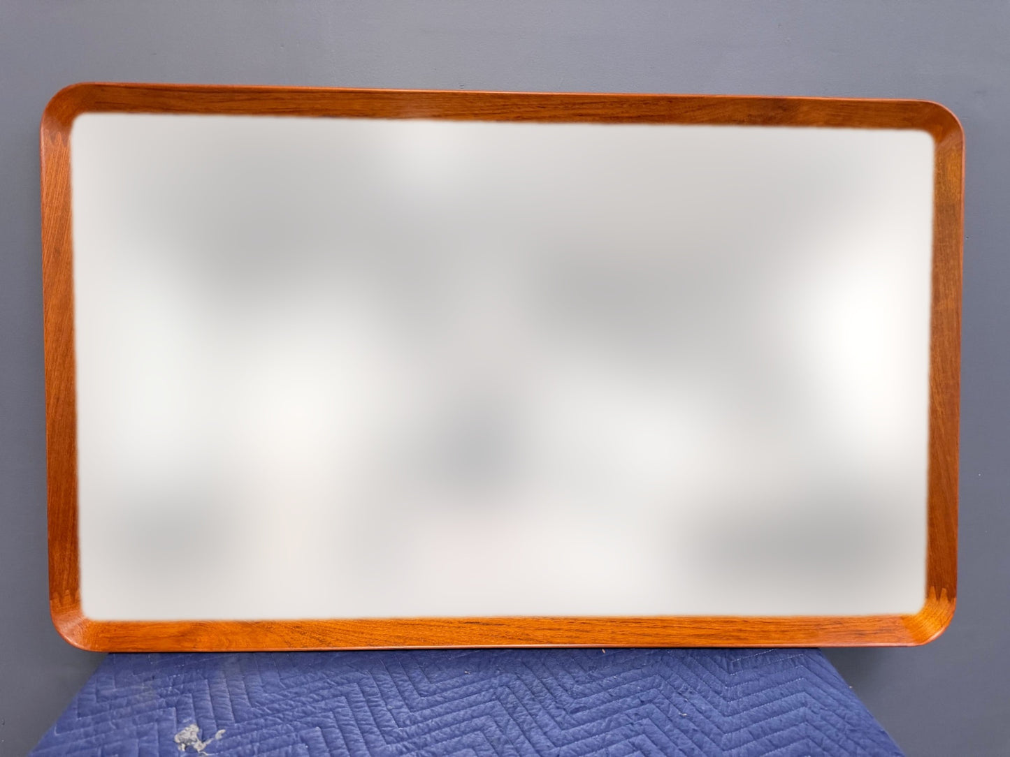 Pedersen & Hansen Teak Wall Mirror in Teak Mid Century