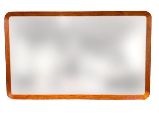 Pedersen & Hansen Teak Wall Mirror in Teak Mid Century