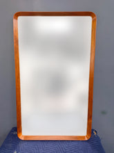 Load image into Gallery viewer, Pedersen &amp; Hansen Teak Wall Mirror in Teak Mid Century