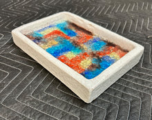 Load image into Gallery viewer, Bitossi Italy for Raymor Ceramic and Glass Mosaic Ashtray, Catchall Mid Century