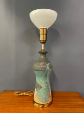 Load image into Gallery viewer, Harry Holl For Scargo Pottery Large Ceramic Lamp From His Personal Collection