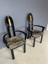 Load image into Gallery viewer, Set of Eight Italian Dining Chairs by Pietro Costantini for Ello