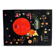 Load image into Gallery viewer, 100% Wool Large Multicolored Kandinsky Inspired Rug by Ege Axminster Art Line