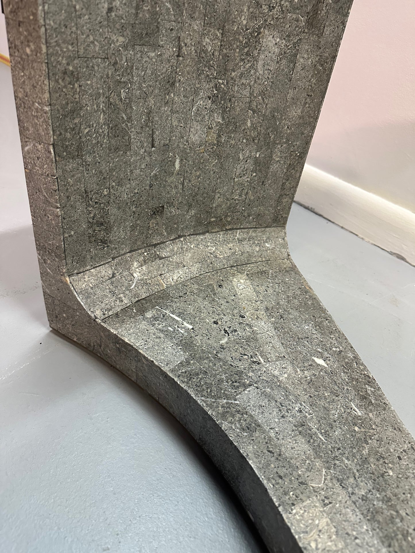 SOLD – Mid Century Tessellated Stone Coffee Table Maitland Smith