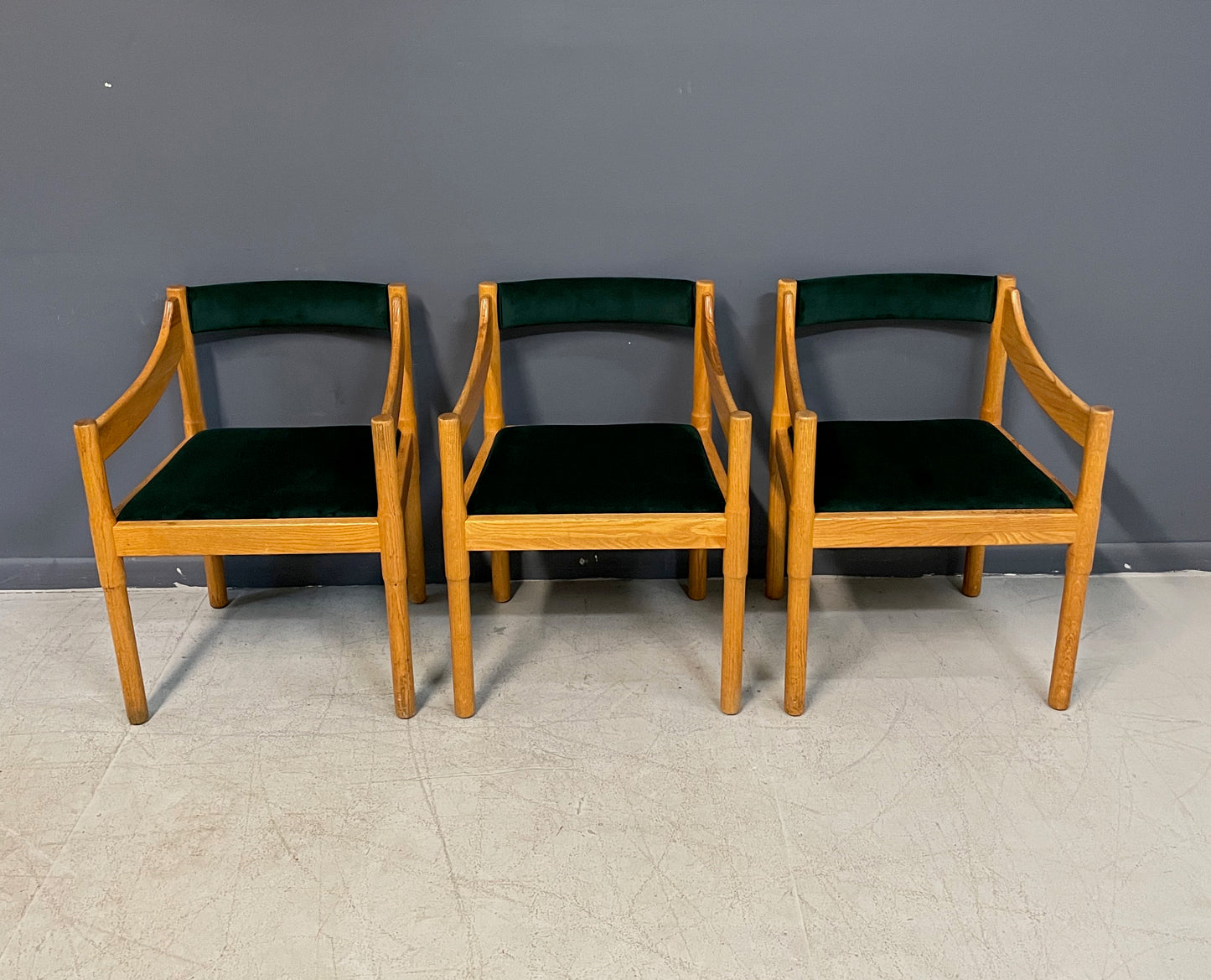 SOLD – Vico Magistretti "Carimate" Dining Chairs for Cassina, 1960, Set of 6