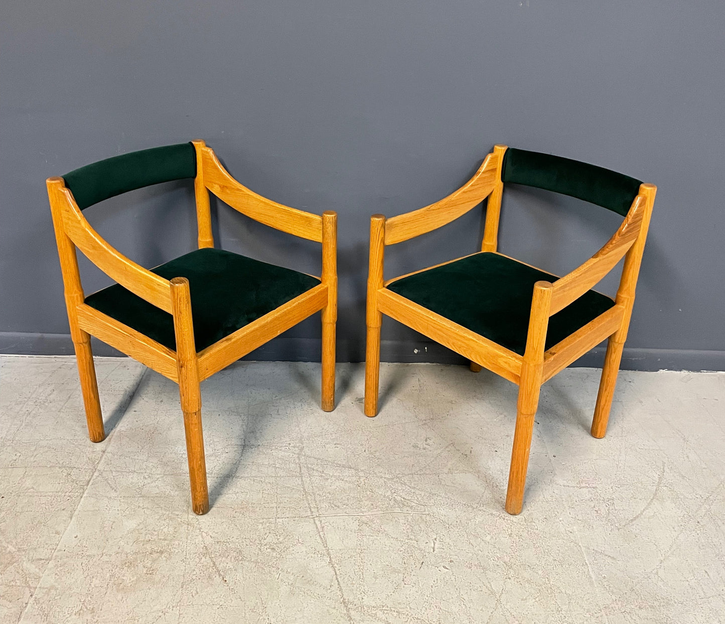 SOLD – Vico Magistretti "Carimate" Dining Chairs for Cassina, 1960, Set of 6