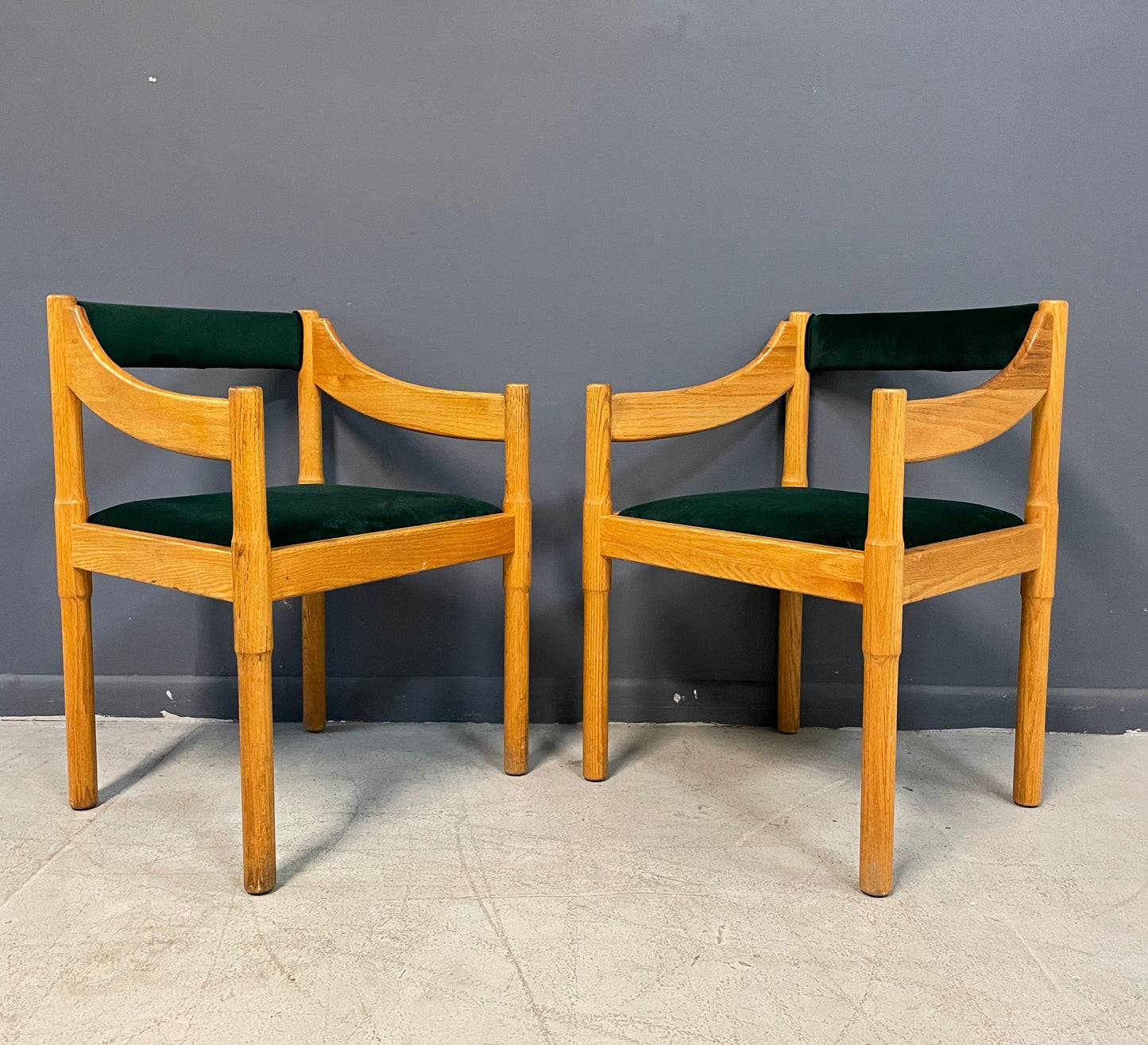 SOLD – Vico Magistretti "Carimate" Dining Chairs for Cassina, 1960, Set of 6