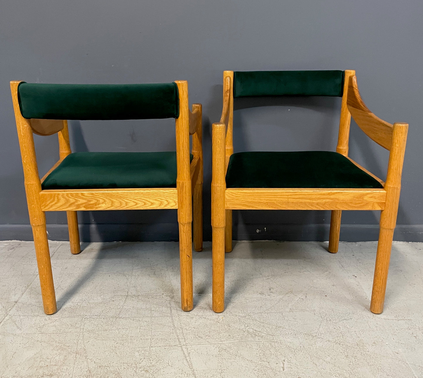 SOLD – Vico Magistretti "Carimate" Dining Chairs for Cassina, 1960, Set of 6