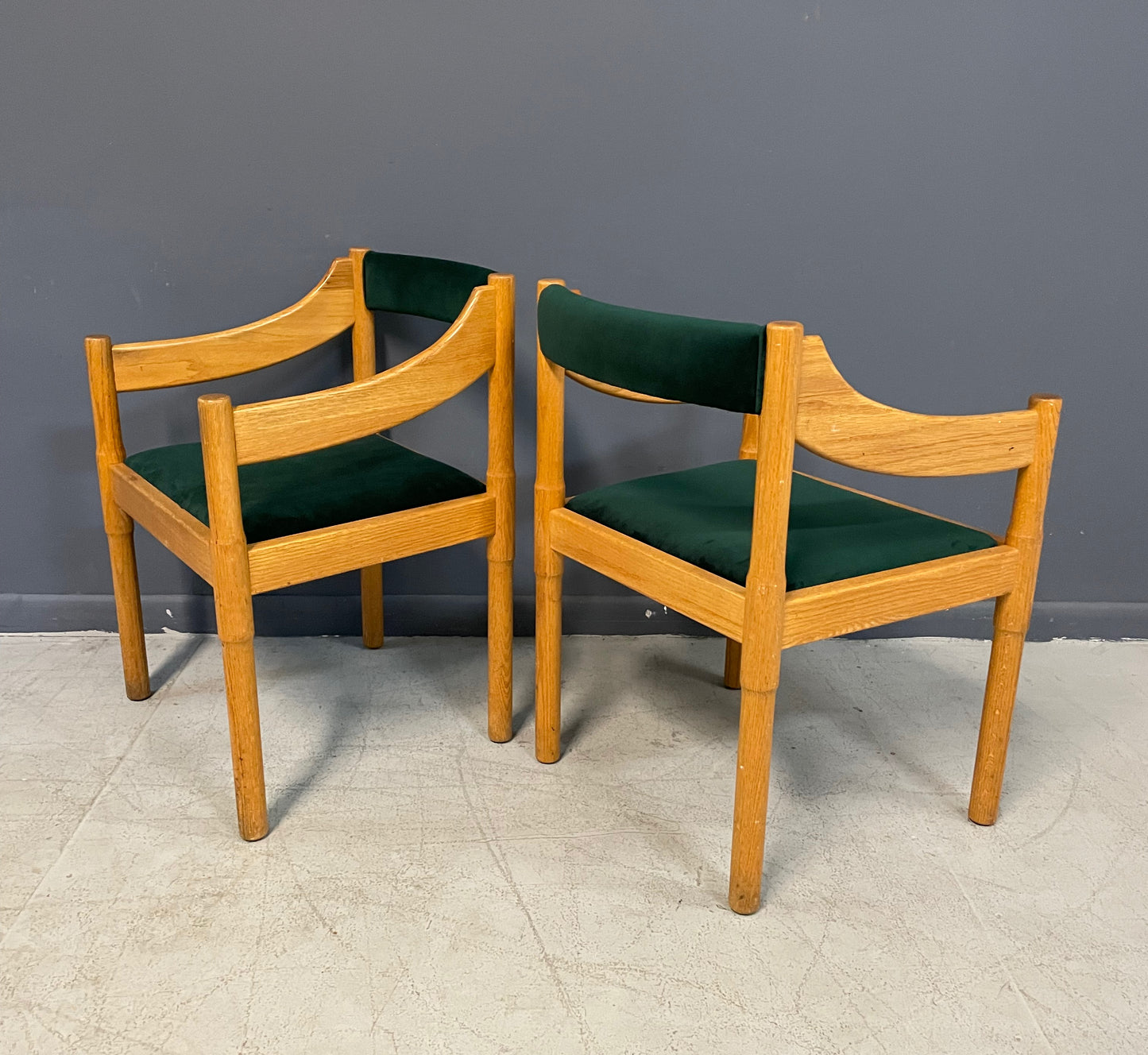 SOLD – Vico Magistretti "Carimate" Dining Chairs for Cassina, 1960, Set of 6