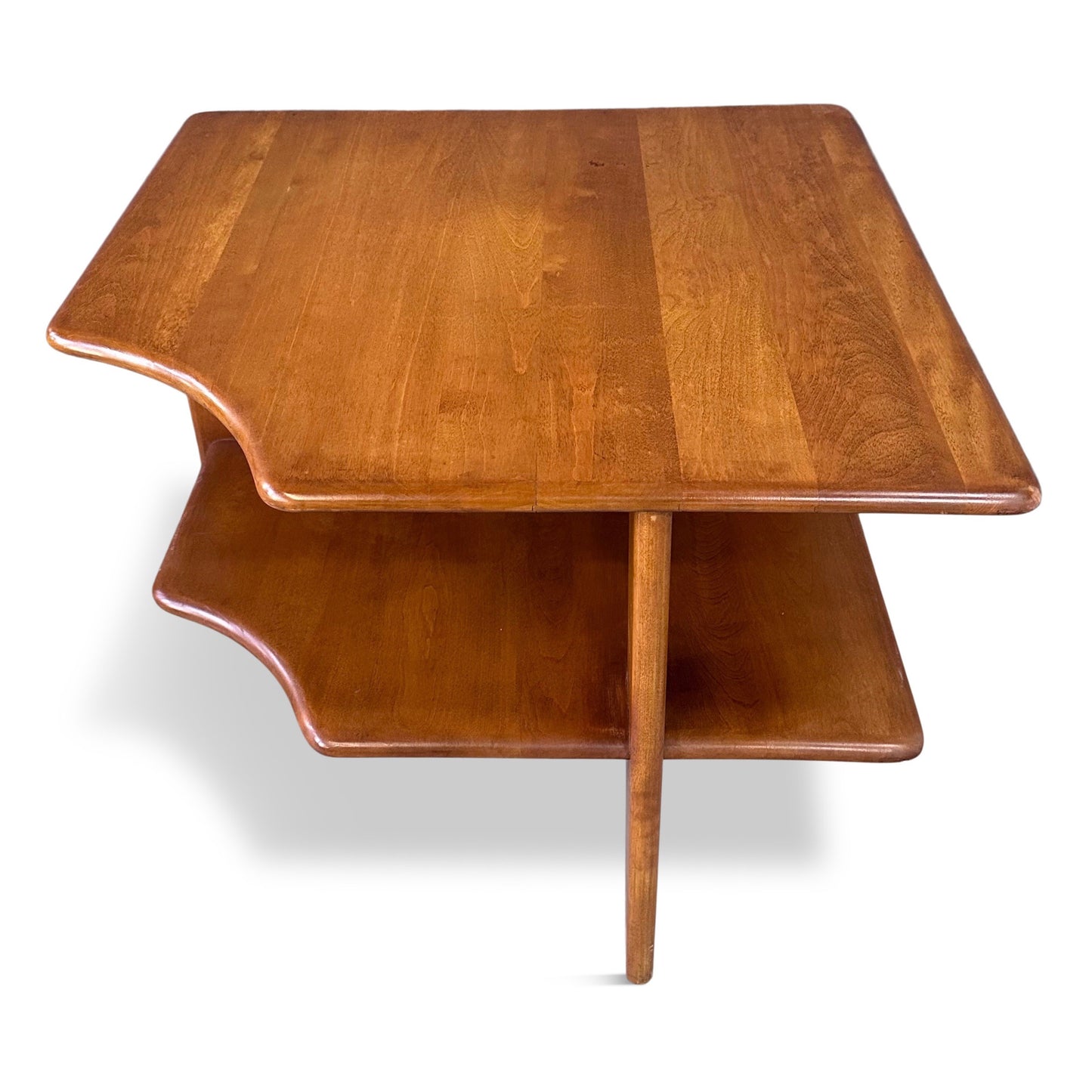 SOLD – Mid-Century Modern Corner Table by Russel Wright for Conant Ball