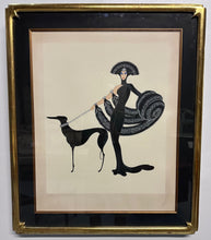 Load image into Gallery viewer, Erté Symphony In Black 1983