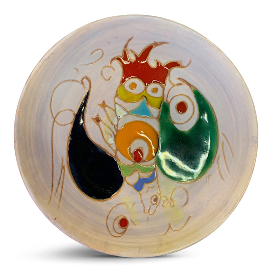 Vallauris Ceramic Plaque by Marie Christine Triene