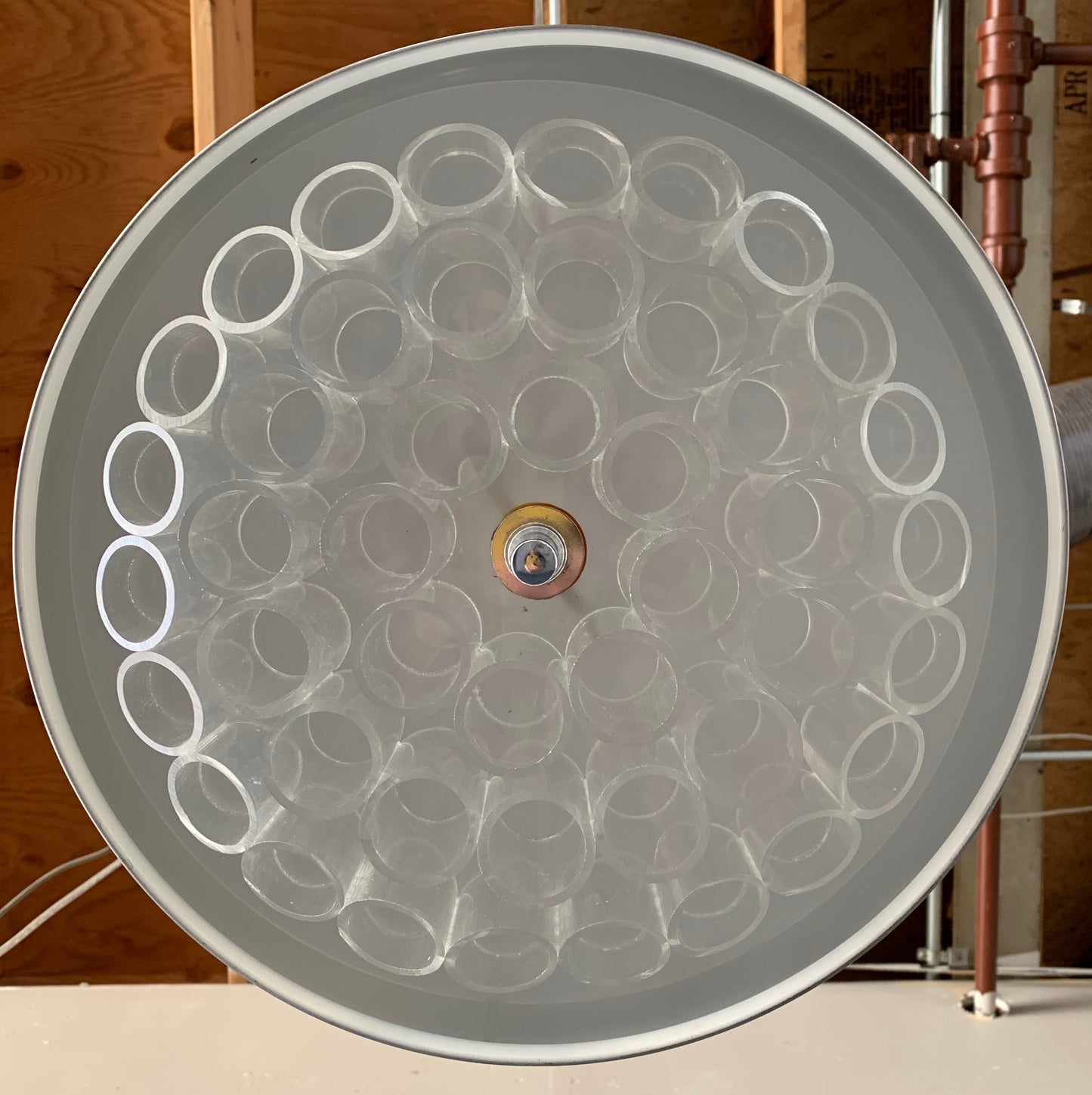 Nimbus / Beehive Pendant Lamp by George Nelson and Associates Mid Century