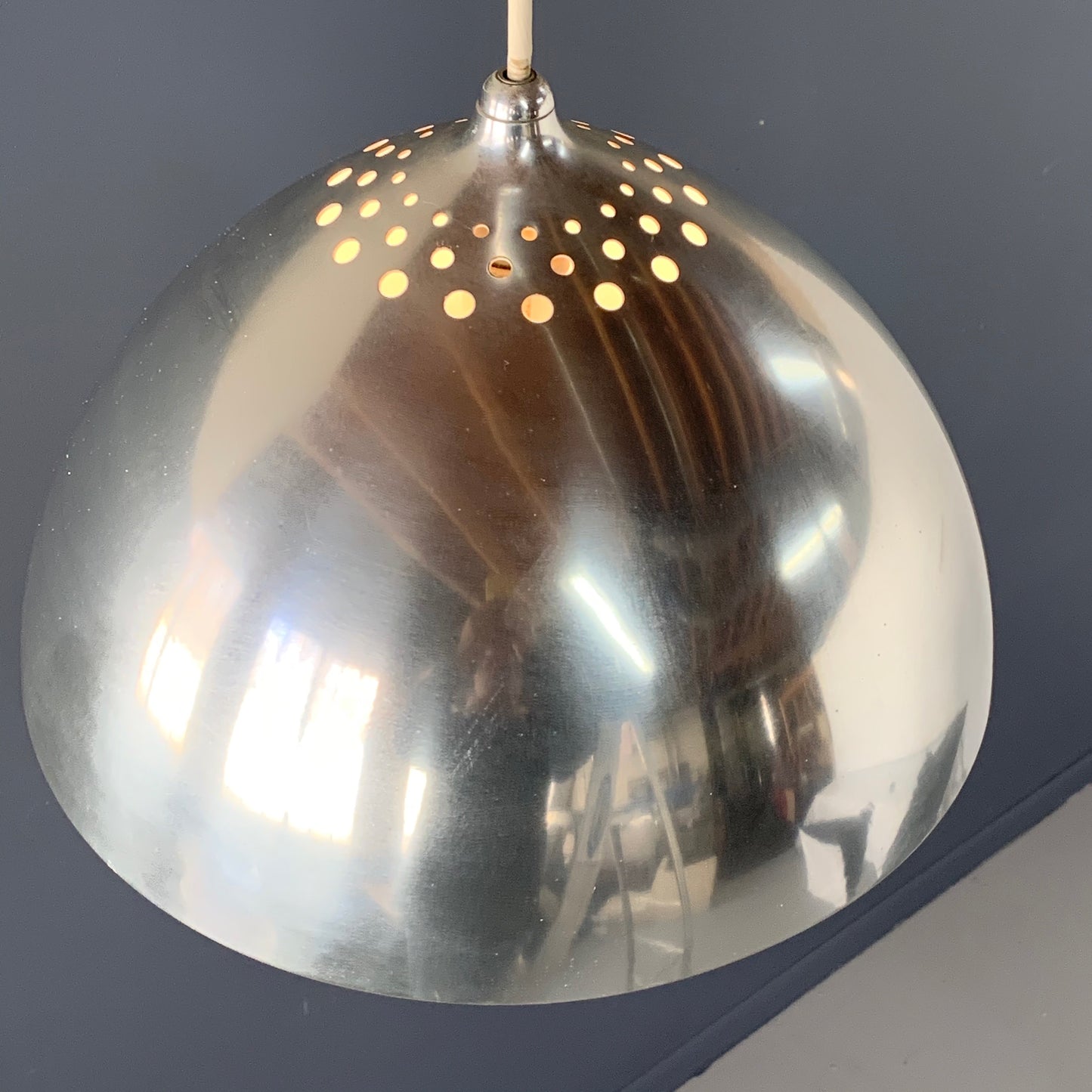 Nimbus / Beehive Pendant Lamp by George Nelson and Associates Mid Century