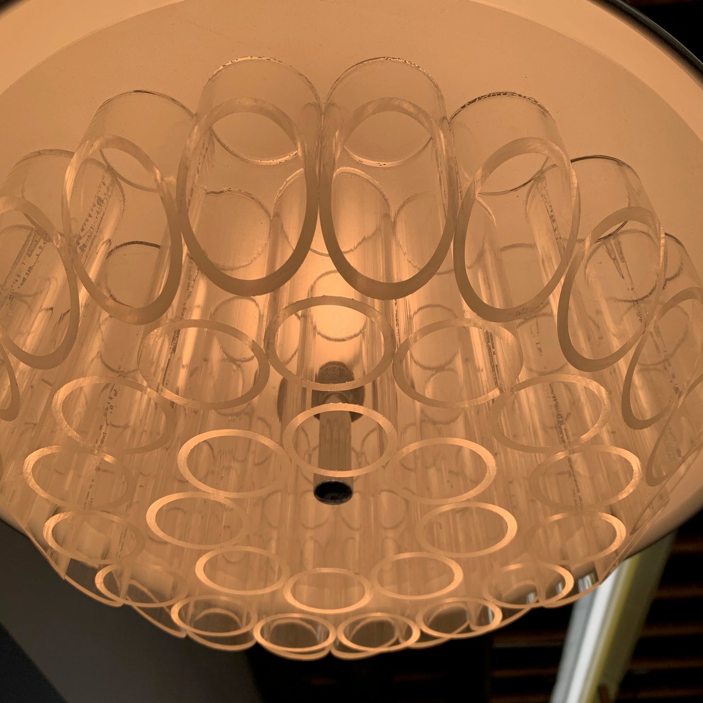Nimbus / Beehive Pendant Lamp by George Nelson and Associates Mid Century