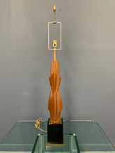 Load image into Gallery viewer, Mahogany Figural Midcentury Lamp by Laurel Lamp Co.
