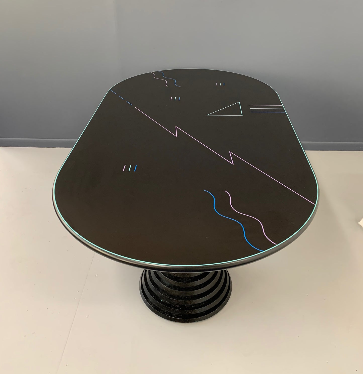 SOLD – Post Modern Desk in the Style of Ettore Sottsass
