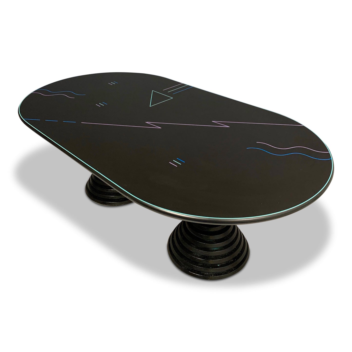 SOLD – Post Modern Desk in the Style of Ettore Sottsass