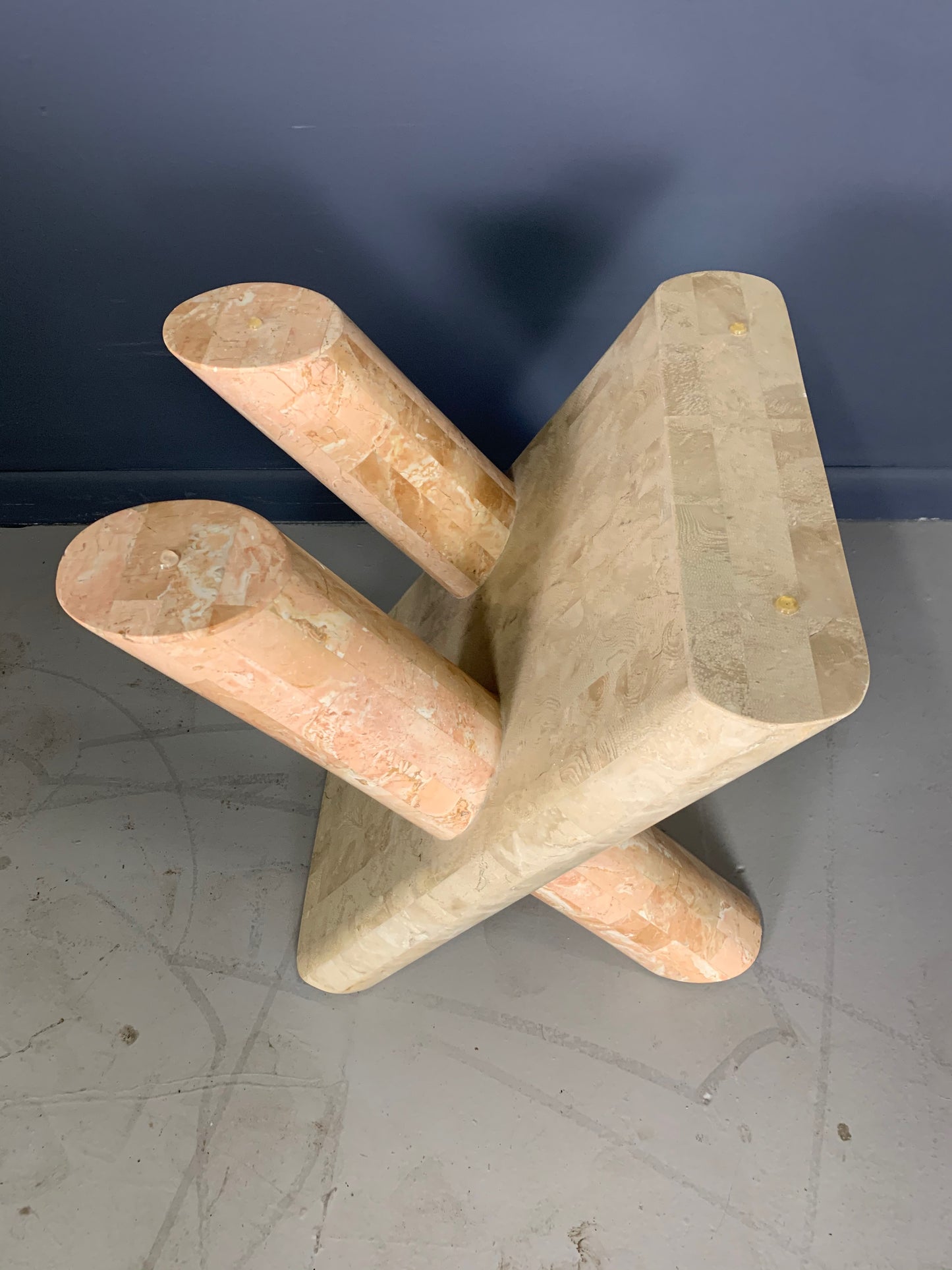 SOLD – Maitland Smith Tessellated Occasional Table Postmodern