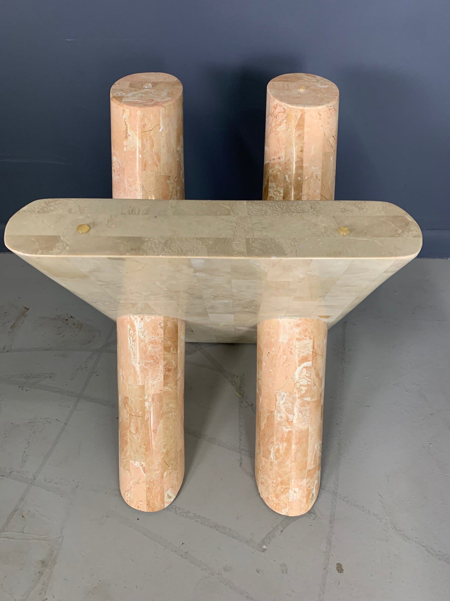 SOLD – Maitland Smith Tessellated Occasional Table Postmodern