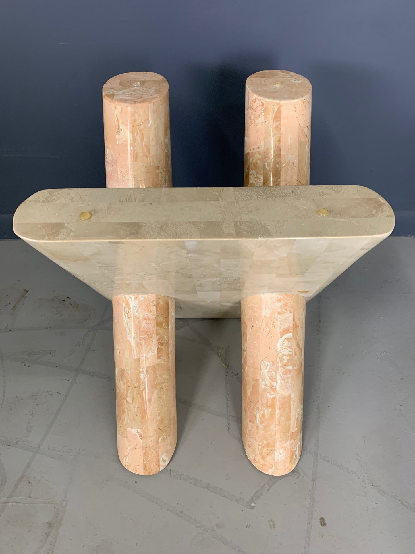 SOLD – Maitland Smith Tessellated Occasional Table Postmodern