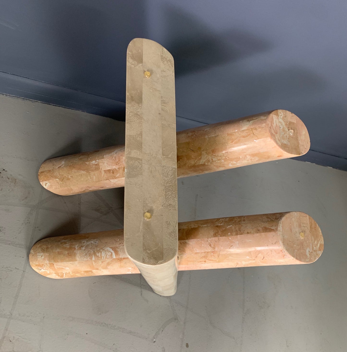 SOLD – Maitland Smith Tessellated Occasional Table Postmodern