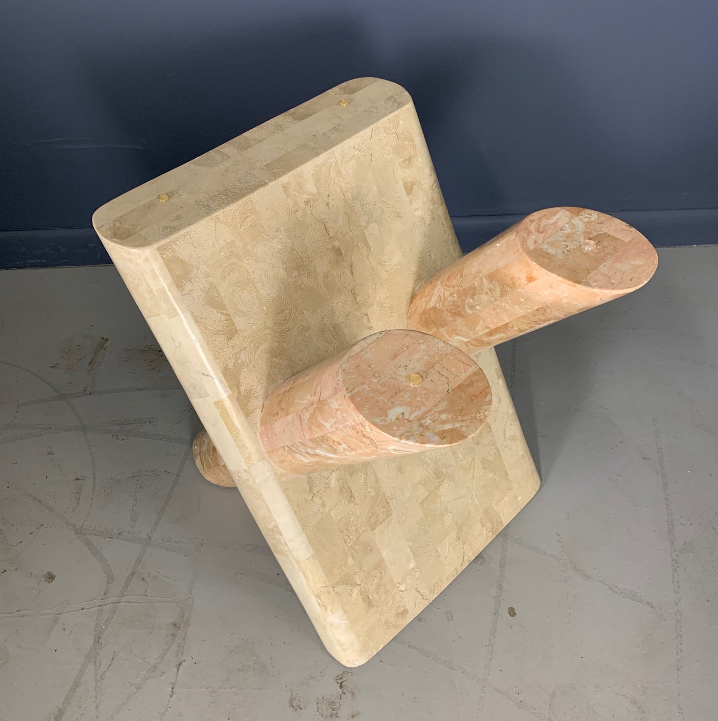 SOLD – Maitland Smith Tessellated Occasional Table Postmodern