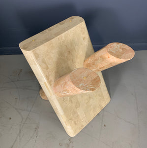 Maitland Smith Tessellated Occasional Table Postmodern