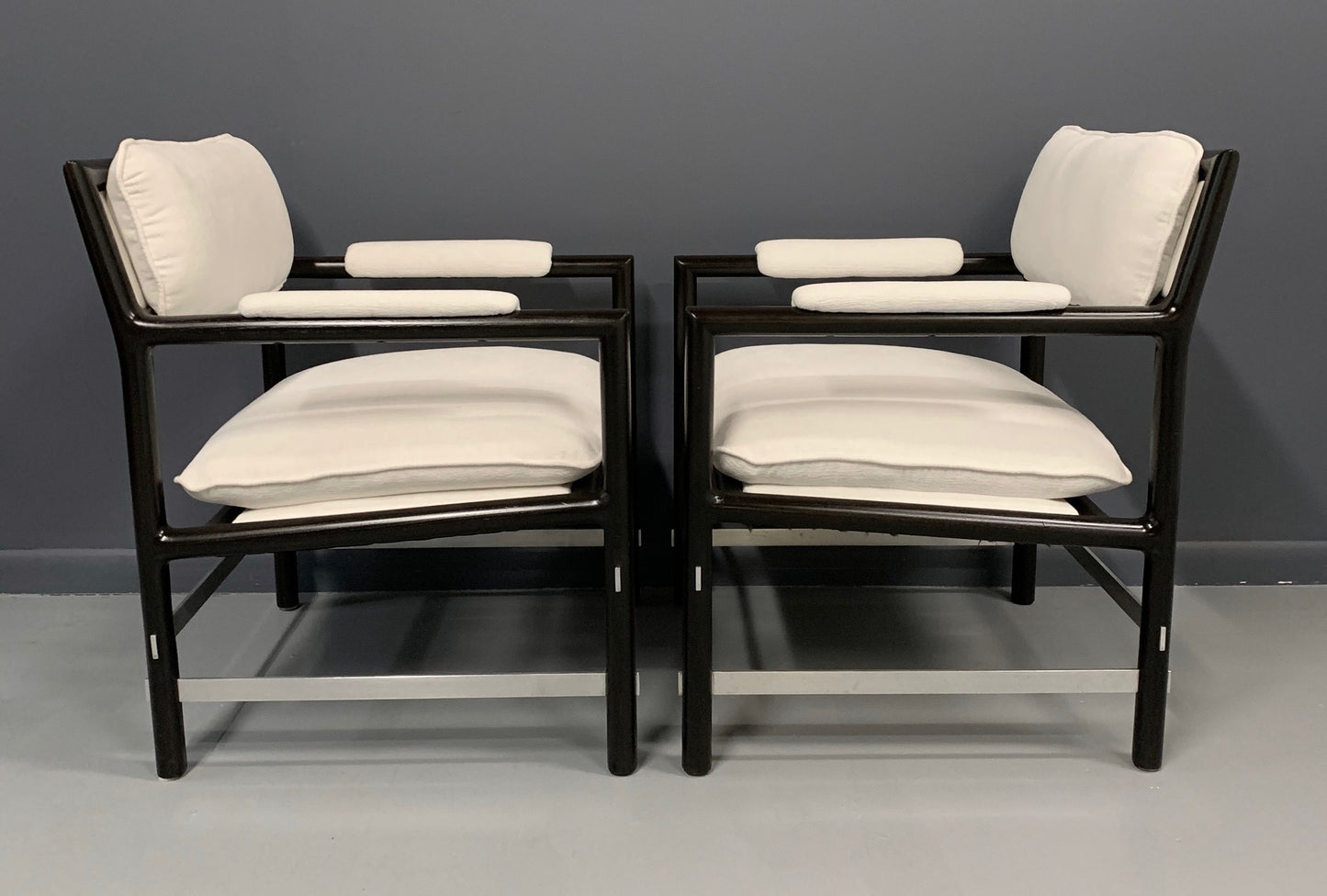 SOLD – Edward Wormley Pair of Outstanding Armchairs for Dunbar