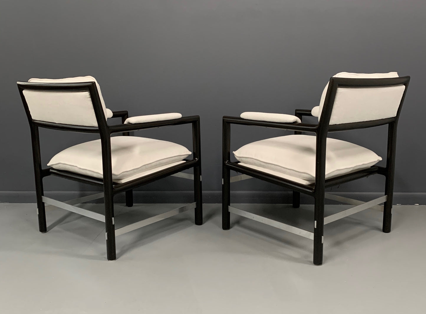 SOLD – Edward Wormley Pair of Outstanding Armchairs for Dunbar