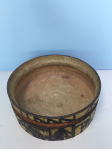Marcel Fantoni Ceramic Fruit Bowl
