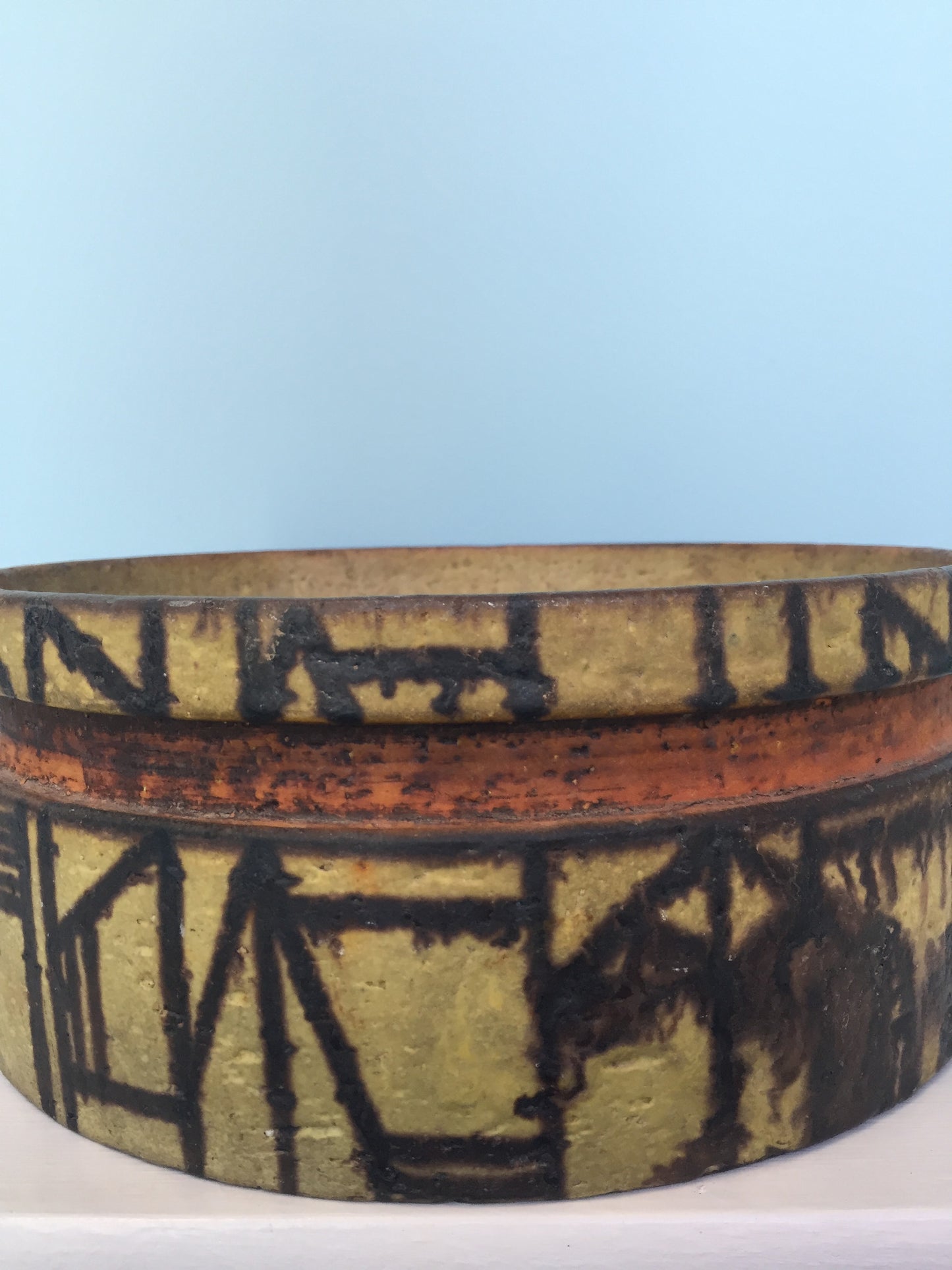 SOLD – Marcel Fantoni Ceramic Fruit Bowl