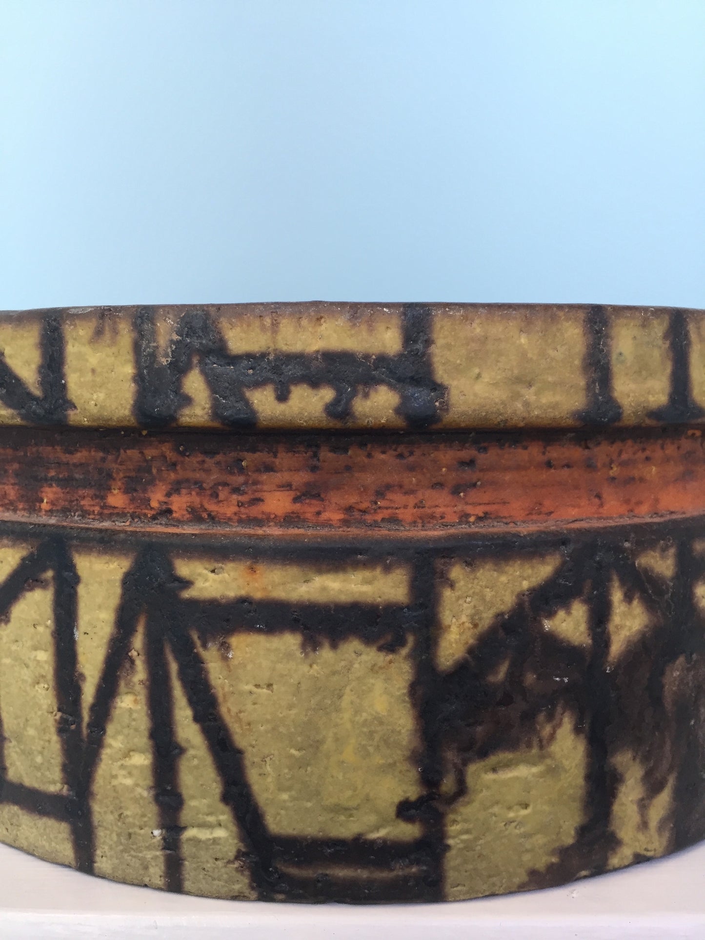 SOLD – Marcel Fantoni Ceramic Fruit Bowl
