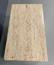 Load image into Gallery viewer, Italian Travertine Side Table Mid-century