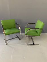 Load image into Gallery viewer, Brno Style Armchair Pair with Chrome Frame, A Mid Century Masterpiece