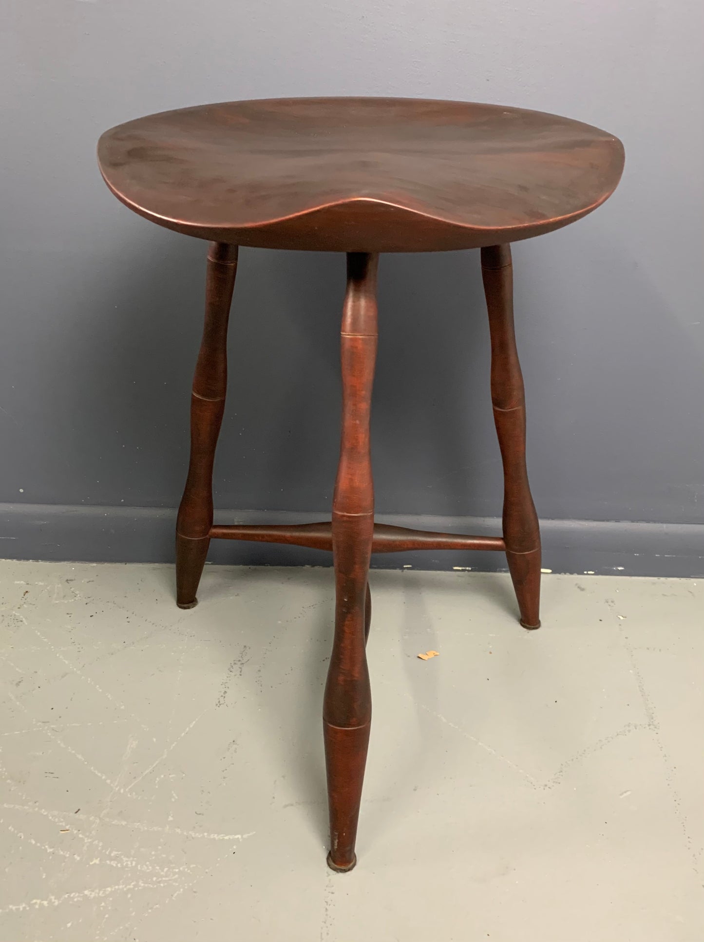 Three Legged Stool by Studio Woodworker John W Los