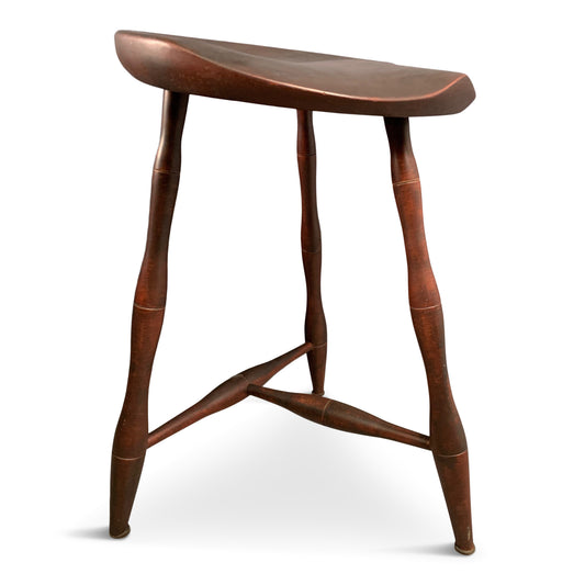 Three Legged Stool by Studio Woodworker John W Los