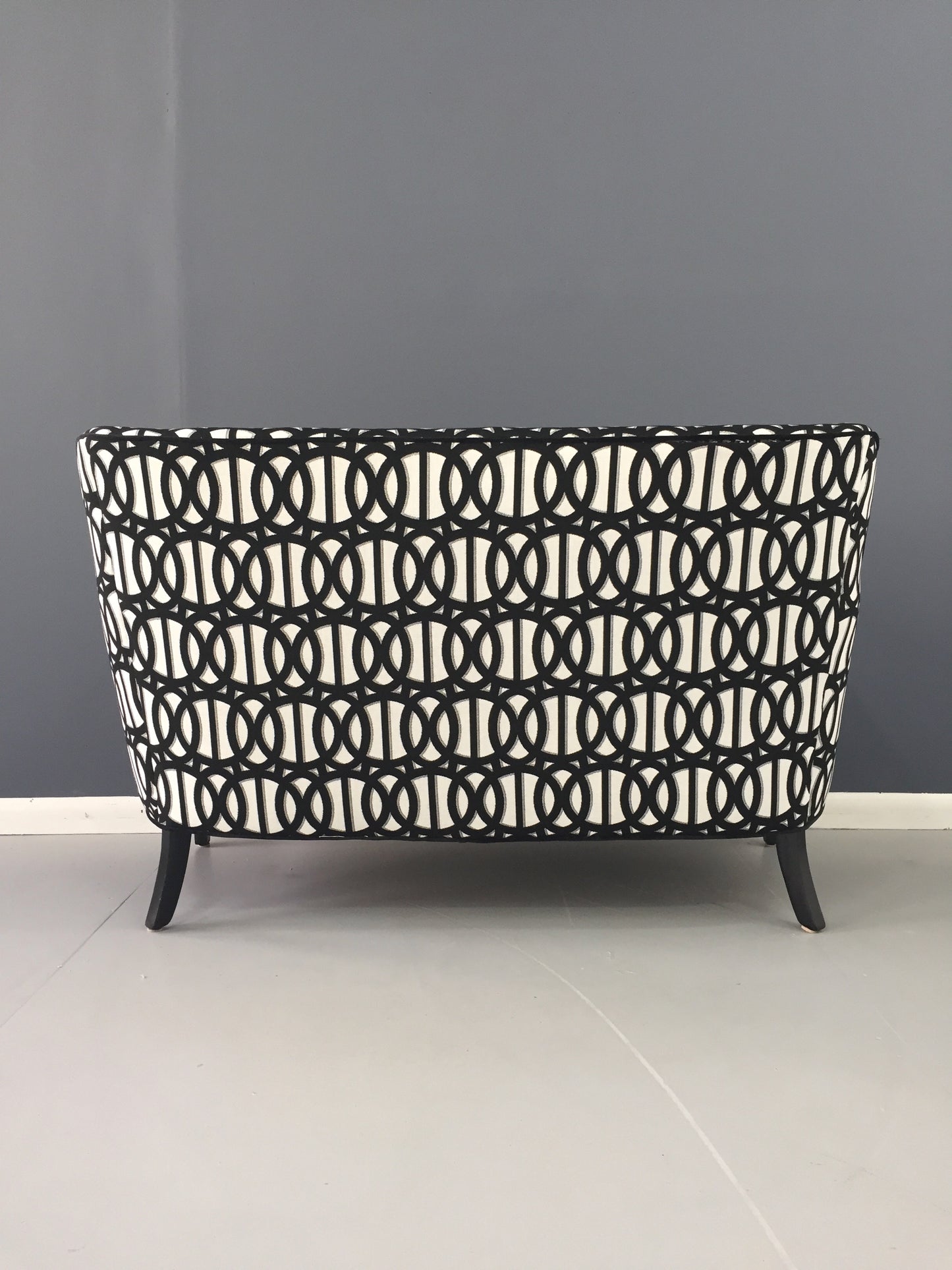 Mid Century Loveseat in the Manner of Frits Henningsen