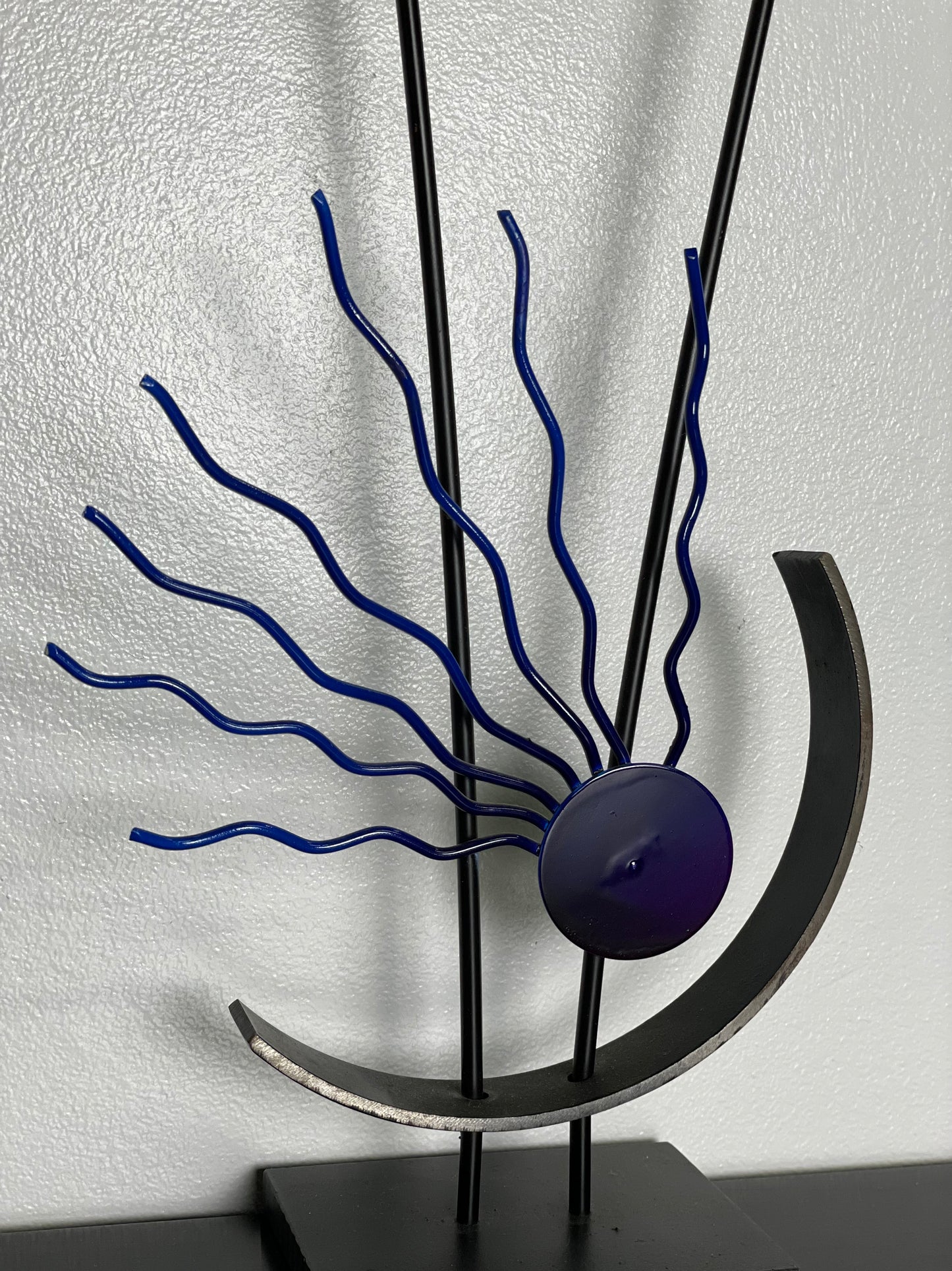 Post Modern Sculptural Clock in the Style of Sottsass