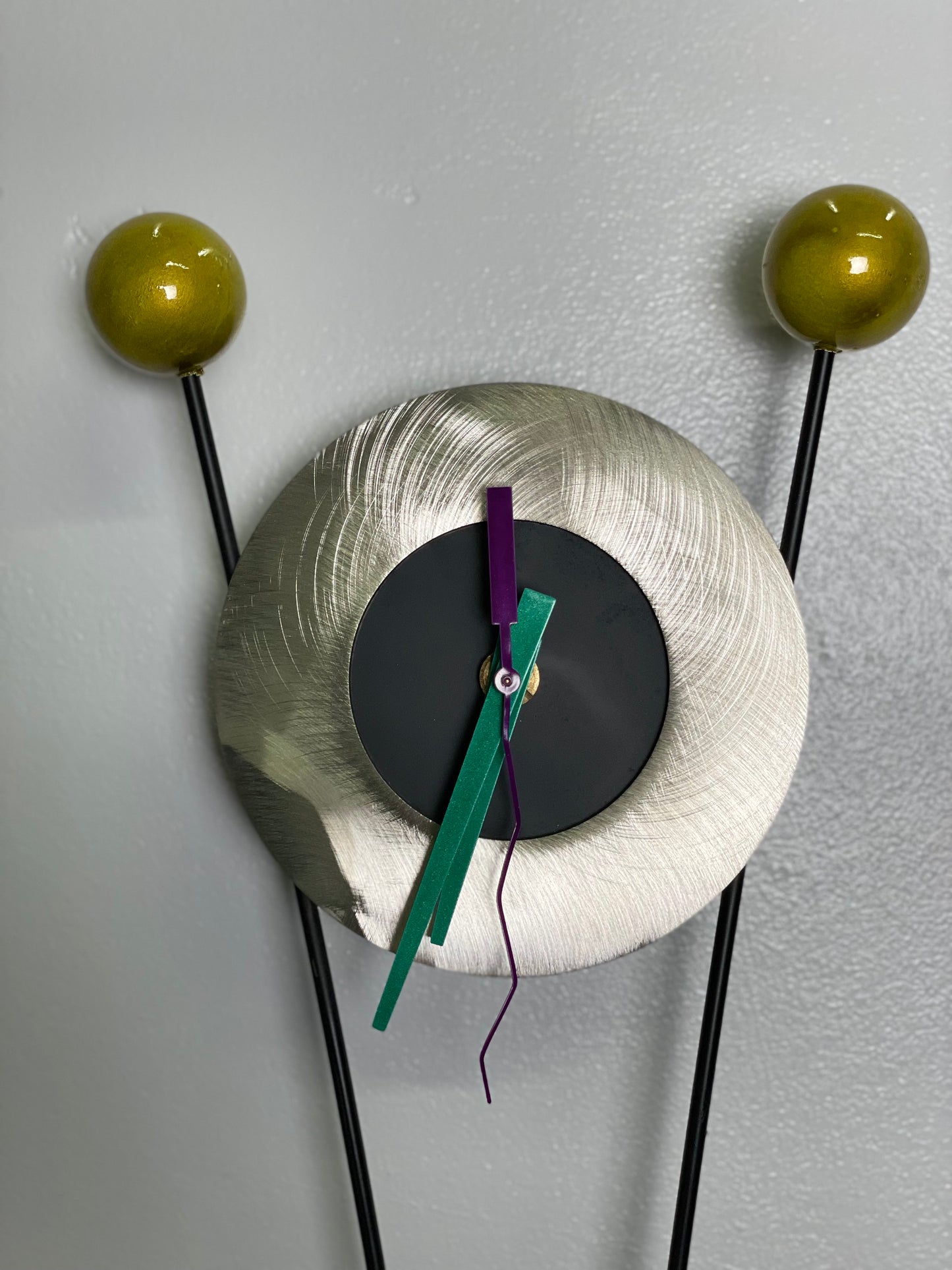 Post Modern Sculptural Clock in the Style of Sottsass