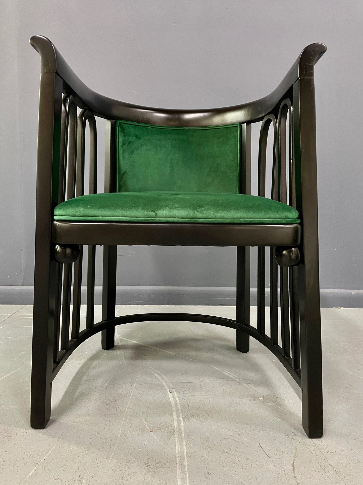 SOLD – Josef Hoffman Pair of Vienna Secessionist Bentwood Arm Chairs for J & J Kohn